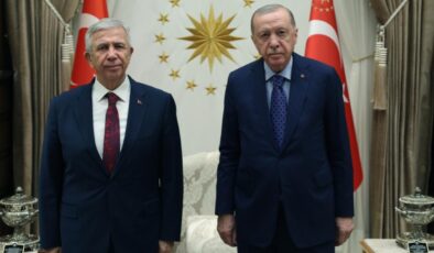 Cumhurbaşkanı Erdoğan ABB Başkanı Mansur Yavaş’ı kabul etti