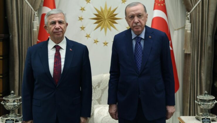 Cumhurbaşkanı Erdoğan ABB Başkanı Mansur Yavaş’ı kabul etti