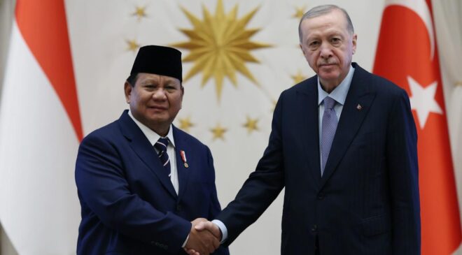 Cumhurbaşkanı Erdoğan, Endonezya Cumhurbaşkanı Subianto ile görüştü