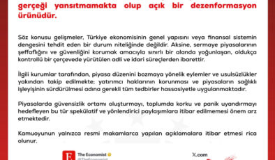 DMM, fon piyasasındaki gelişmelere ilişkin iddiaları yalanladı