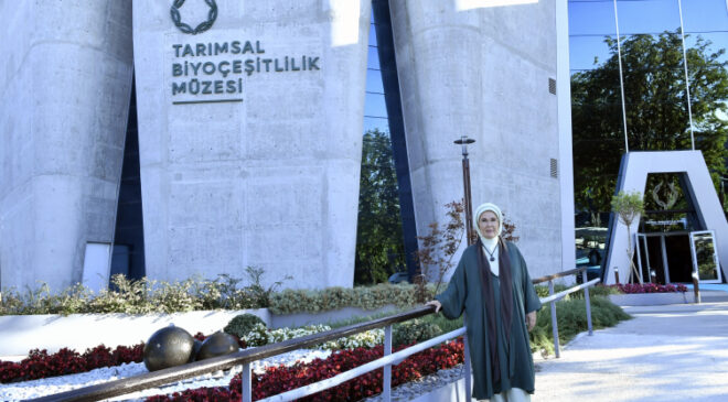 Emine Erdoğan’dan Milli Botanik Bahçesi’ne ziyaret