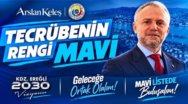 Aslan Keleş TSO Odası Başkanı Ve Başkan Adayı Tecrübenin Rengi Mavi Vizyonun Geleceği