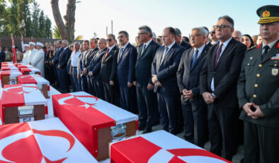 KKTC’de Atlılar Katliamı şehitleri, 52 yıl sonra son yolculuklarına uğurlandı