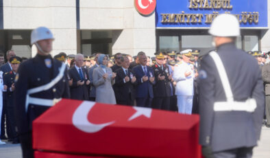 Şehit polisimiz Mehmet Ali Topatan son yolculuğuna uğurlandı