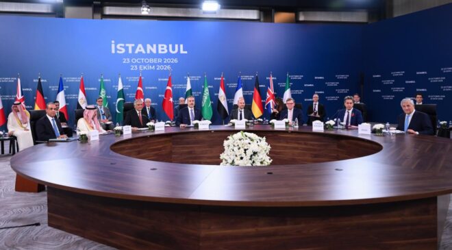 8 ülkenin dışişleri bakanları, İstanbul’daki toplantının ardından ortak açıklama yayımladı