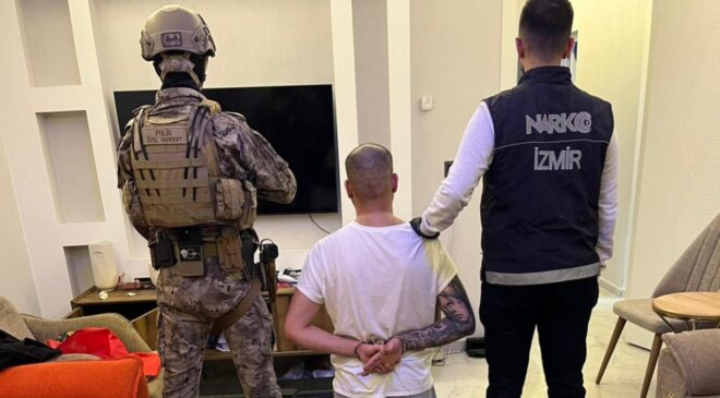 Almanya’da aranan Valmir Berısha İzmir’de yakalandı