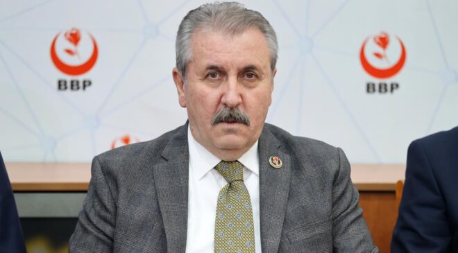 BBP Genel Başkanı Destici’den şehit polis için başsağlığı mesajı
