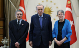 Cumhurbaşkanı Erdoğan, Aziz Sancar’ı kabul etti
