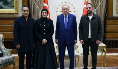 Cumhurbaşkanı Erdoğan, Filistinli Hind Rajab’ın ailesini kabul etti