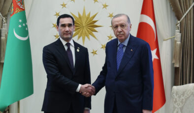 Cumhurbaşkanı Erdoğan, TDT’de ikili görüşmelerde bulundu