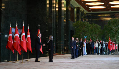 Cumhurbaşkanı Erdoğan, tebrikleri kabul etti