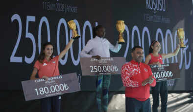 Cumhurbaşkanlığı Yarı Maratonu tamamlandı