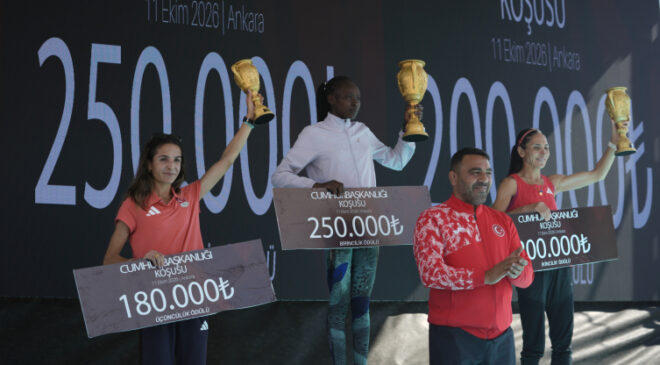 Cumhurbaşkanlığı Yarı Maratonu tamamlandı