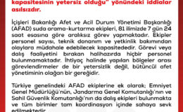 DMM, ‘AFAD dalgıçlarının toplu olarak görevi bıraktığı’ iddialarını yalanladı