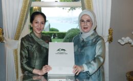 Emine Erdoğan Kamboçya Başbakanı Manet’in eşi Chanmony ile görüştü