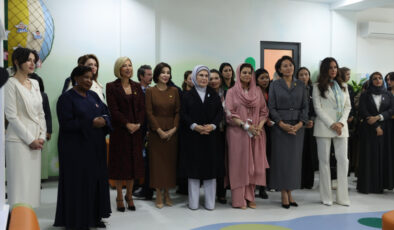 Emine Erdoğan, Özbekistan’da rehabilitasyon merkezi ve okul öncesi eğitim kurumunun açılışına katıldı