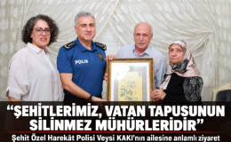 ŞEHİTLERİMİZ, VATAN TAPUSUNUN SİLİNMEZ MÜHÜRLERİDİR”