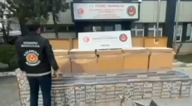 Gümrüklerde 91,7 milyar liralık kaçak eşya ve uyuşturucu ele geçirildi