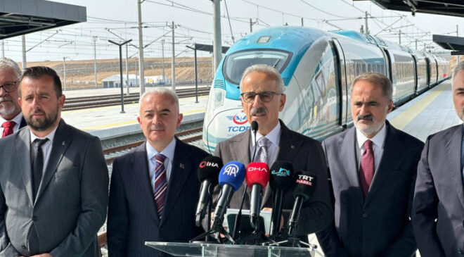 HalkalıKapıkule Hızlı Tren Hattı’nın ÇerkezköyKapıkule kesimi yarın açılacak
