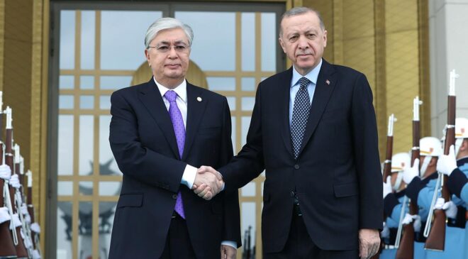 Kazakistan Cumhurbaşkanı Tokayev Ankara’da