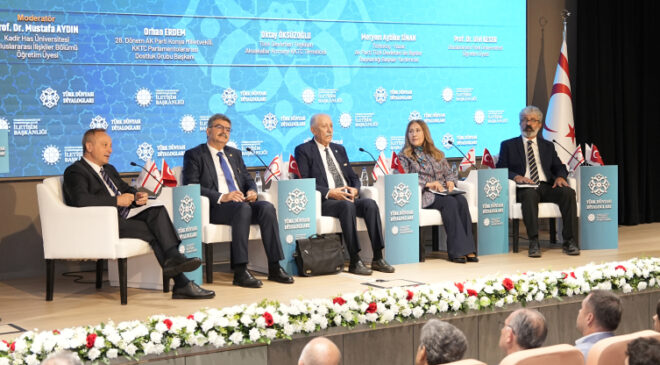 KKTC’de ‘Türk Dünyası Diyalogları: Ortak Gelecek, Ortak Vizyon’ paneli düzenlendi