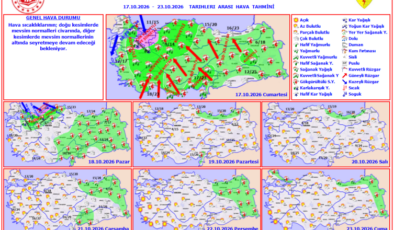 Meteorolojiden kuvvetli yağış, fırtına ve kar uyarısı