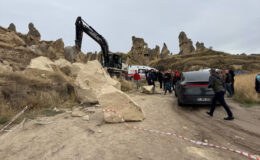 Nevşehir’de peribacası çöktü: 3 ölü