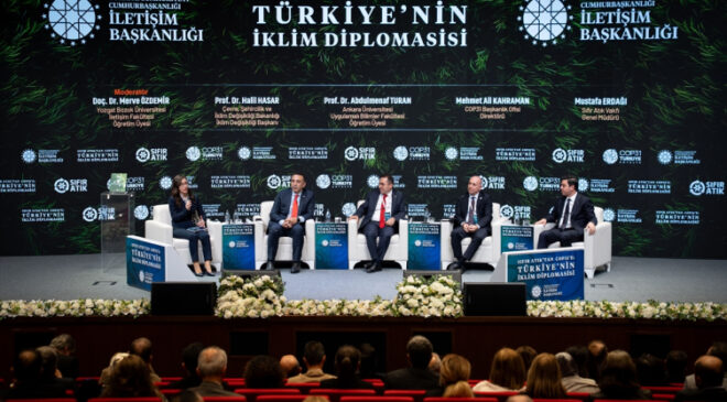 Sıfır Atık’tan COP31’e: Türkiye’nin İklim Diplomasisi paneli düzenlendi