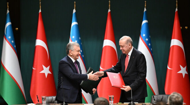 Türkiye ile Özbekistan arasında 5 anlaşma imzalandı